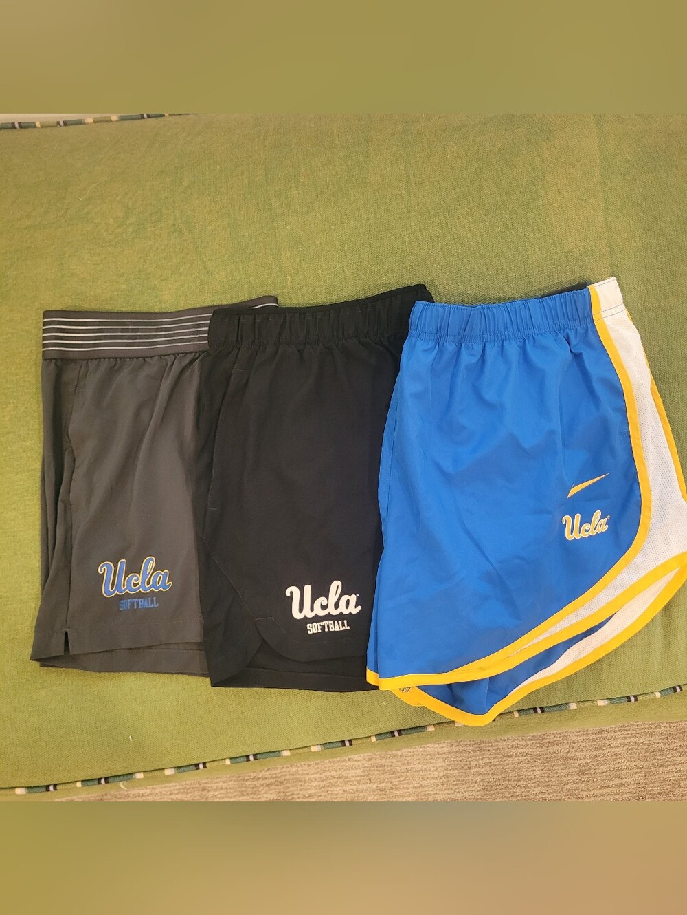 NWT 3 Pair Nike UCLA Softball Shorts